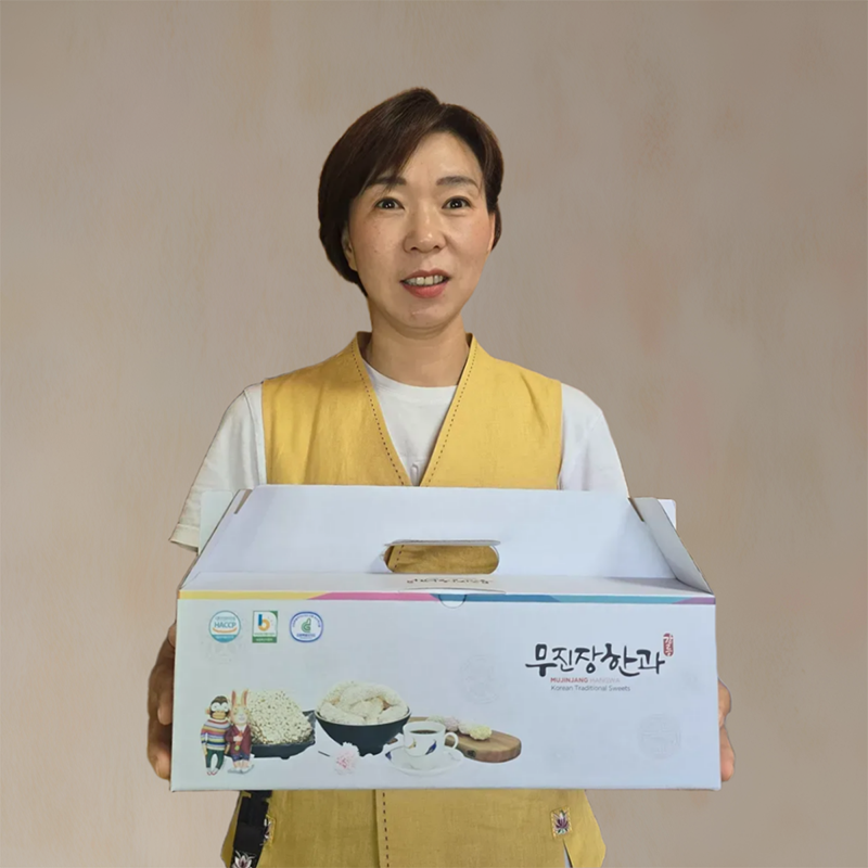 강원더몰,무진장 전통 수제 조청 한과 찹쌀발효 유과 반반소