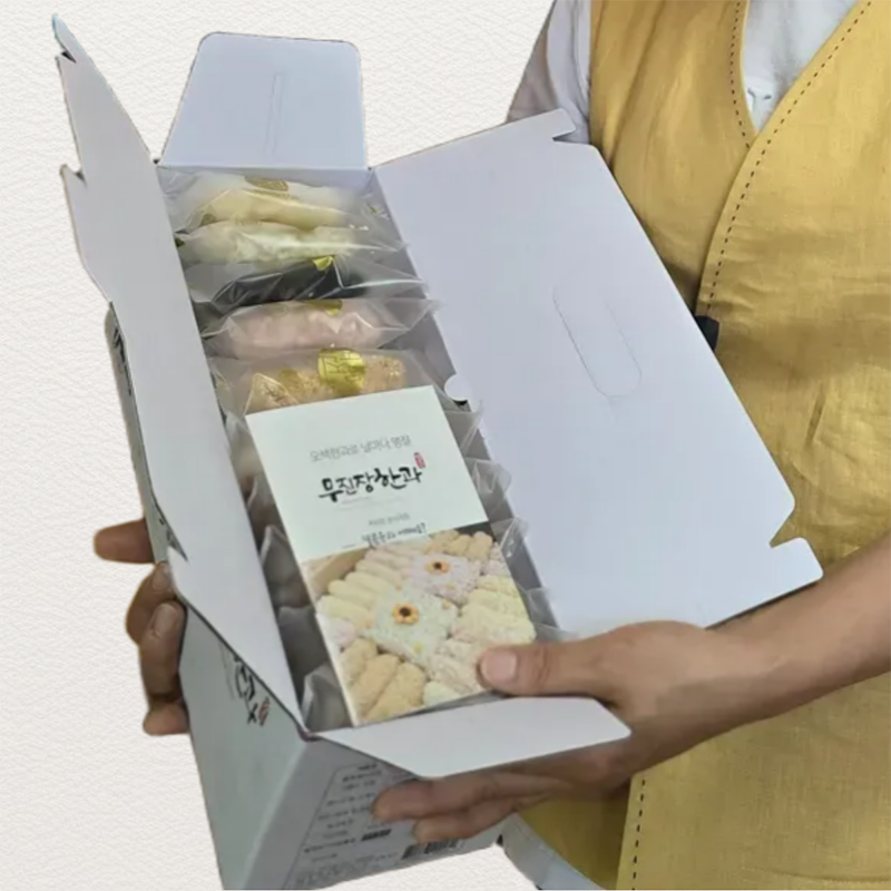 강원더몰,무진장 전통 수제 조청 한과 찹쌀발효 유과 반반소
