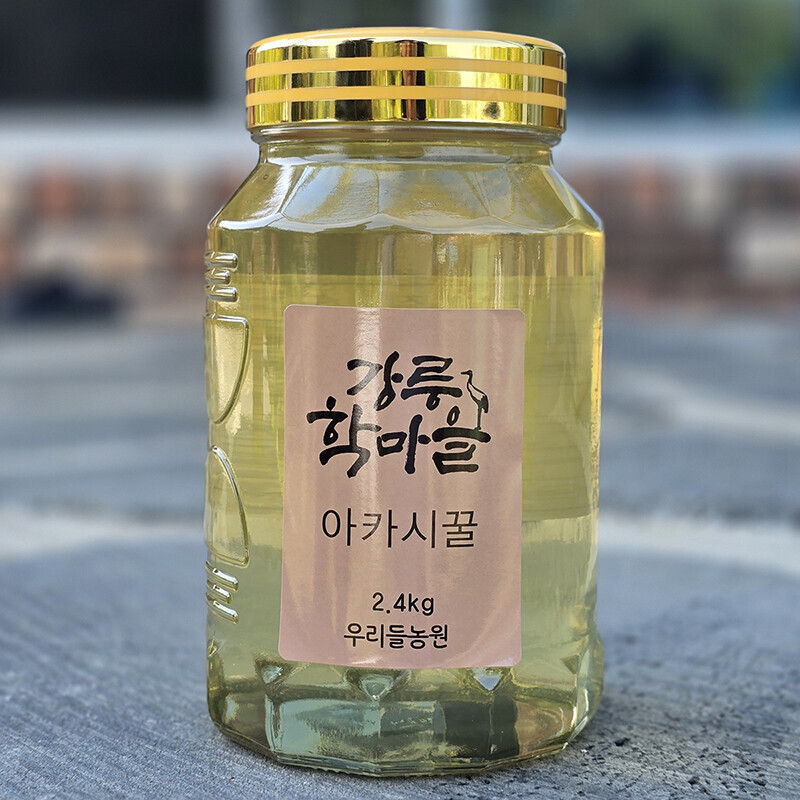 강원더몰,우리들 천연 아카시아벌꿀 100% 자연 아카시아꿀 2.4Kg 산지직송