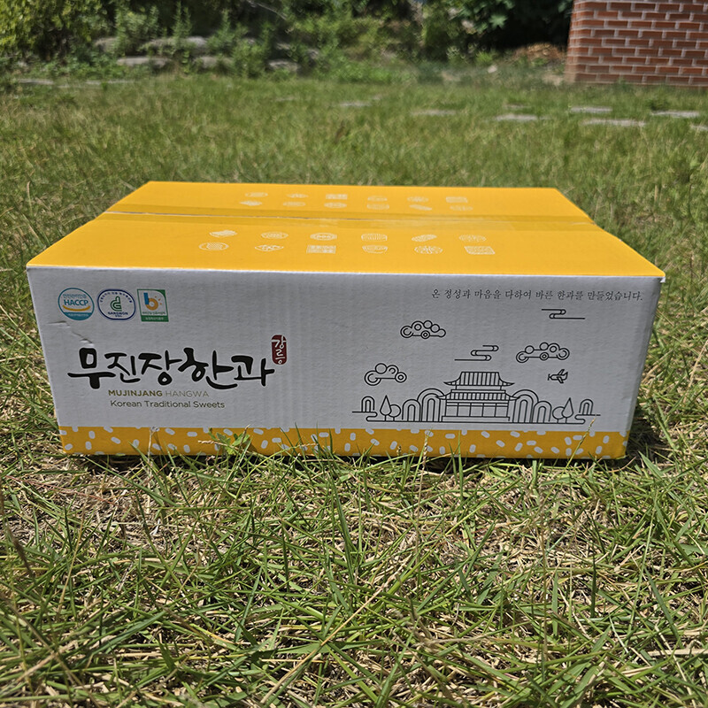 강원더몰,무진장한과 강릉사천 수제한과 실속형 선물 3종 과즐 유과 반반 중