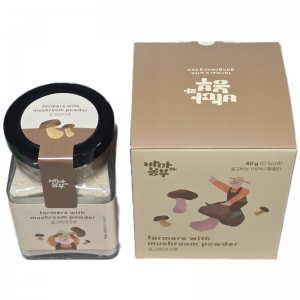 솔송고 표고버섯가루 40g,단품,세트 송이맛 표고버섯 친환경 무농약