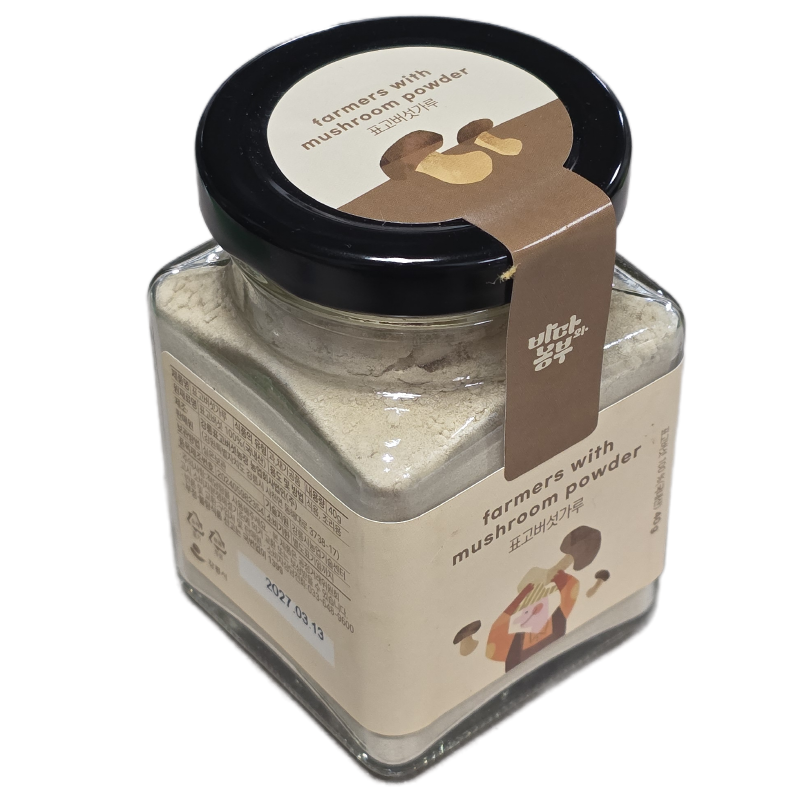 강릉몰,솔송고 표고버섯가루 40g,단품,세트 송이맛 표고버섯 친환경 무농약