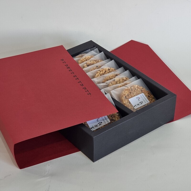 강원더몰,G-MIDAM 강릉미담 강릉팜 오곡선물-18호 2 박스(오곡곡물한과 - 18개入 * 2박스)