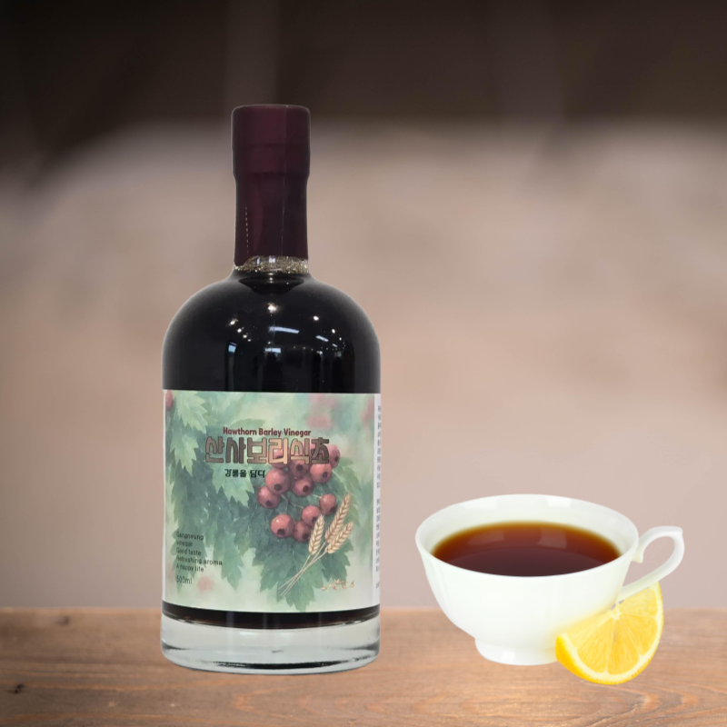 강원더몰,하슬라 자연발효 식초 흑초 500ml 4종 감식초 약콩엉겅퀴 초란 산사보리