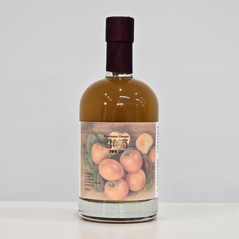 강원더몰,하슬라 자연발효 식초 흑초 500ml 4종 감식초 약콩엉겅퀴 초란 산사보리