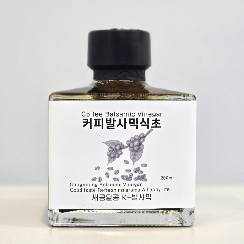 강원더몰,하슬라 자연발효 발사믹식초 200ml 4종 사과 산사보리 약콩엉겅퀴 커피