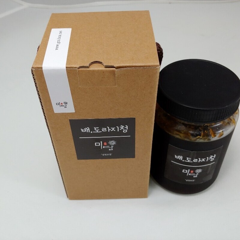 강릉몰,G-MIDAM 배도라지청 "400ml*1병" 배와 도라지의 만남 시원한